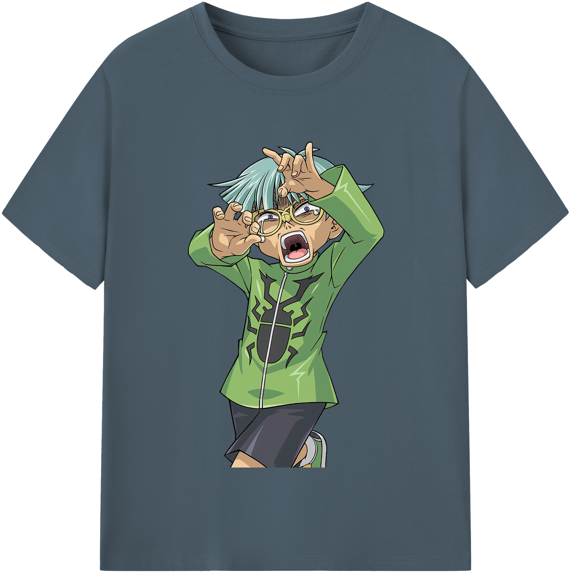 （画像用） 遊☆戯☆王 Yu-Gi-Oh! 綿100％半袖Tシャツ（フロントプリント）